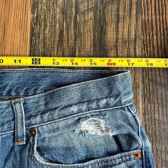 Lucky Brand Women’s Jeans Size 10/30 Distressed Holey Zip Pocket “Lucky You” - Picture 9 of 10